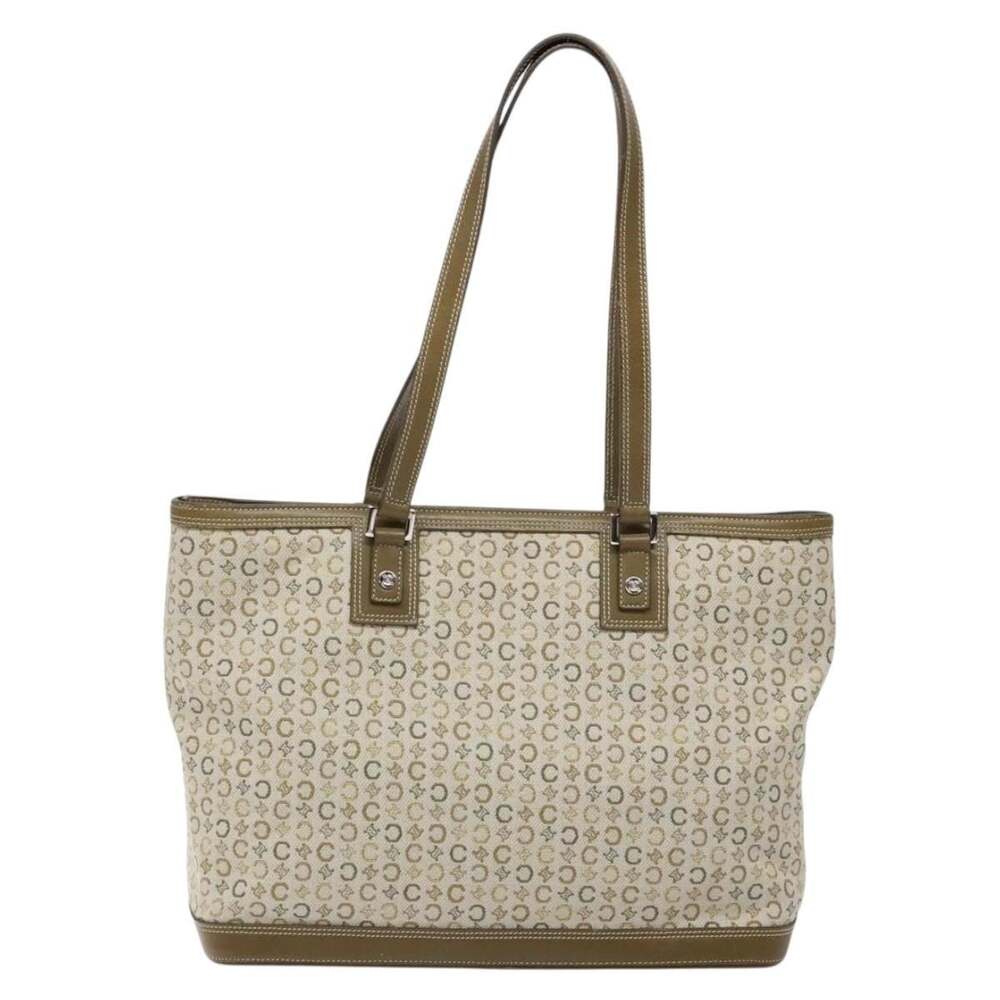 Celine C Macadam Tote Bag Khaki Green
